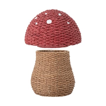 Corintha storage basket with lid 61xØ43 cm - Red - Bloomingville