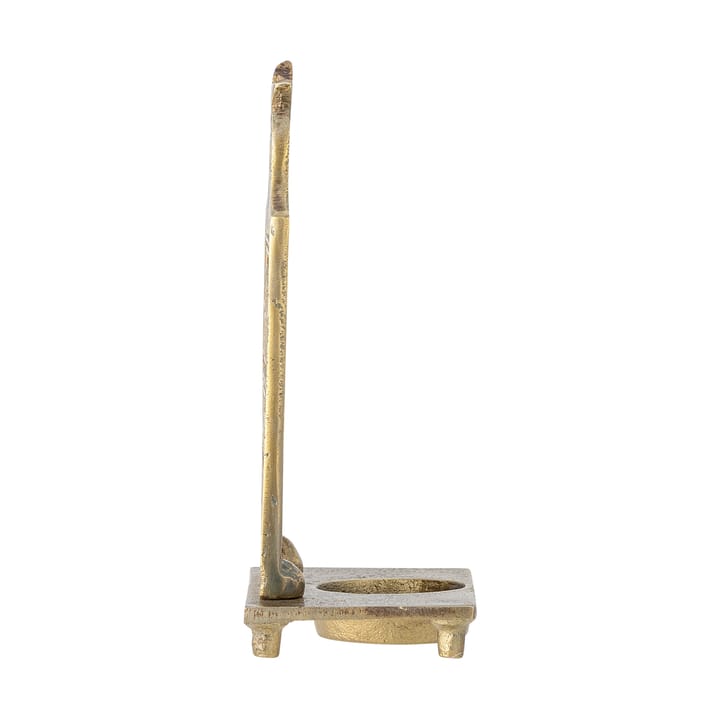 Crista tealight holder 5.5x14 cm, Brass Bloomingville