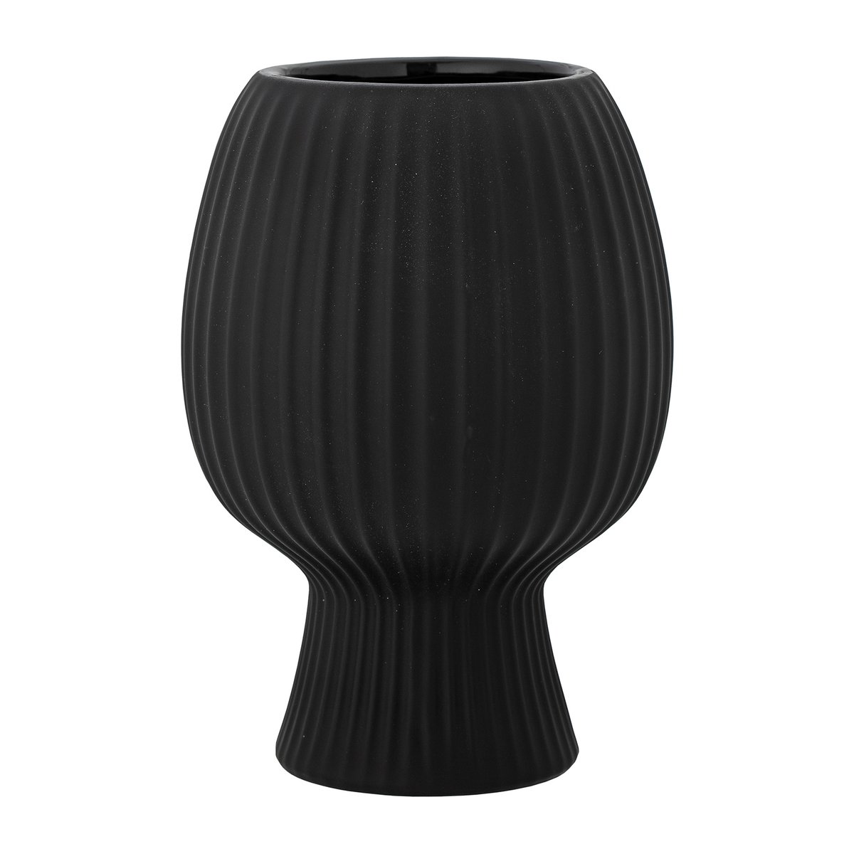 Bloomingville Dagny vase 21.5 cm Black | Scandinavian Design | Vases | Black