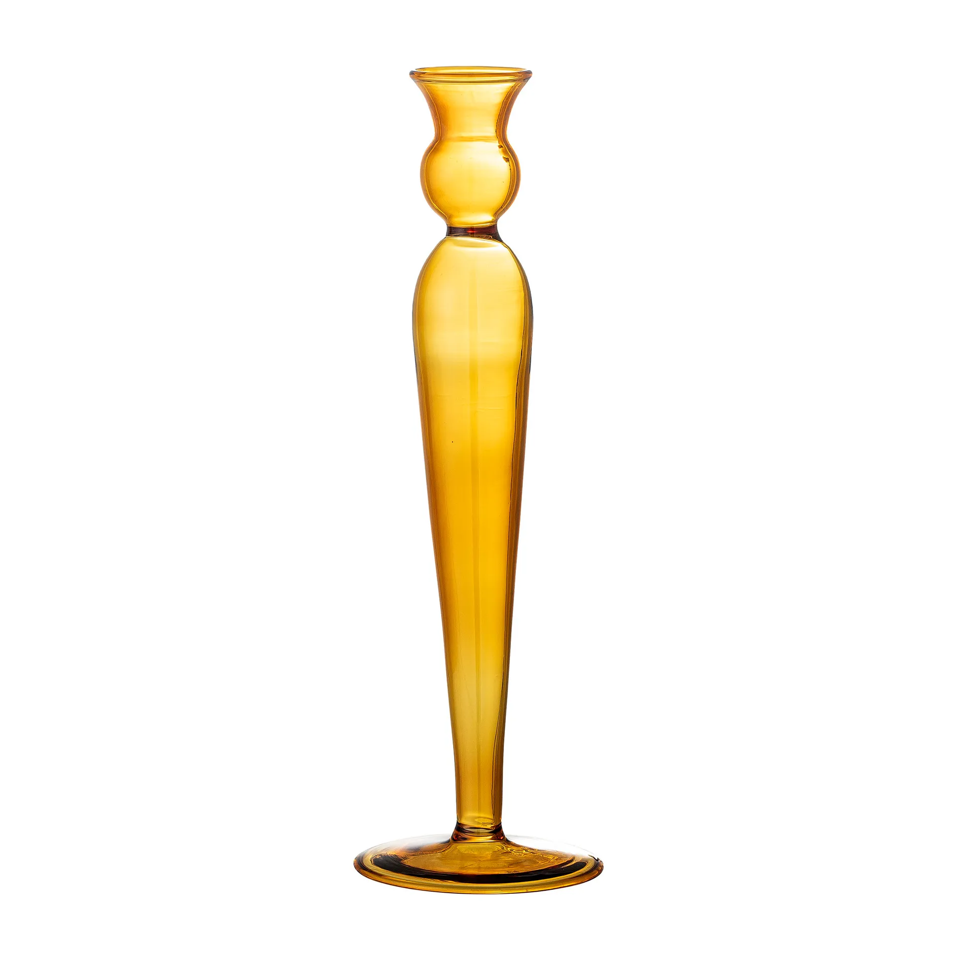Dara candlestick 27 cm, Yellow Bloomingville
