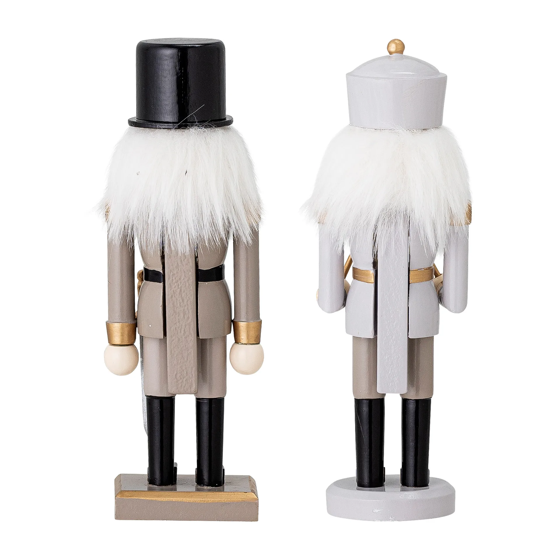 Darren nut cracker decoration 20.5 cm 2 pieces, Gold Bloomingville