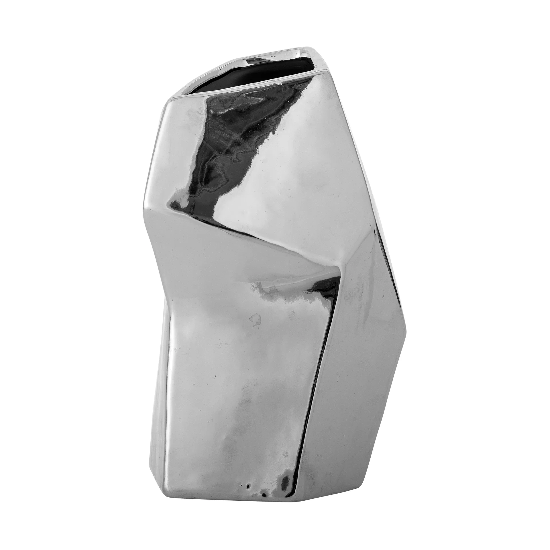 Dimona vase, Silver, 15x23 cm Bloomingville
