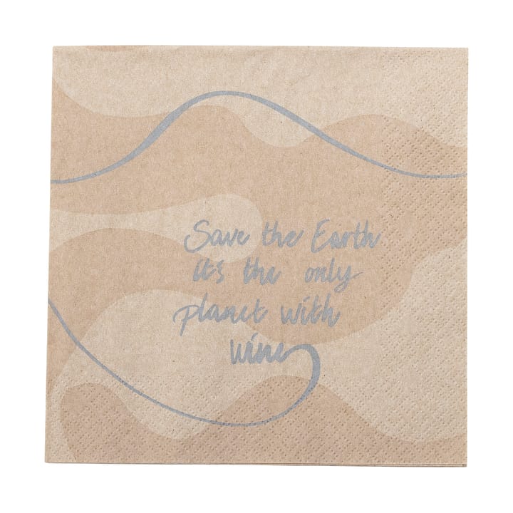 Earth napkin 33x33 cm 20-pack - Nature - Bloomingville