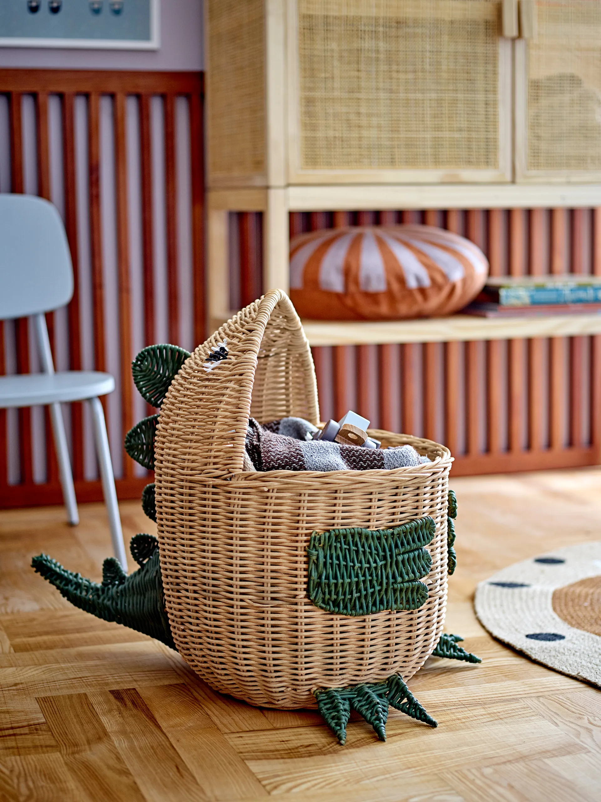Eddi storage basket 37x57 cm, Natural Bloomingville