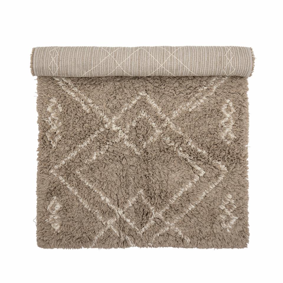 Bloomingville Edea rug 90x150 cm Brown