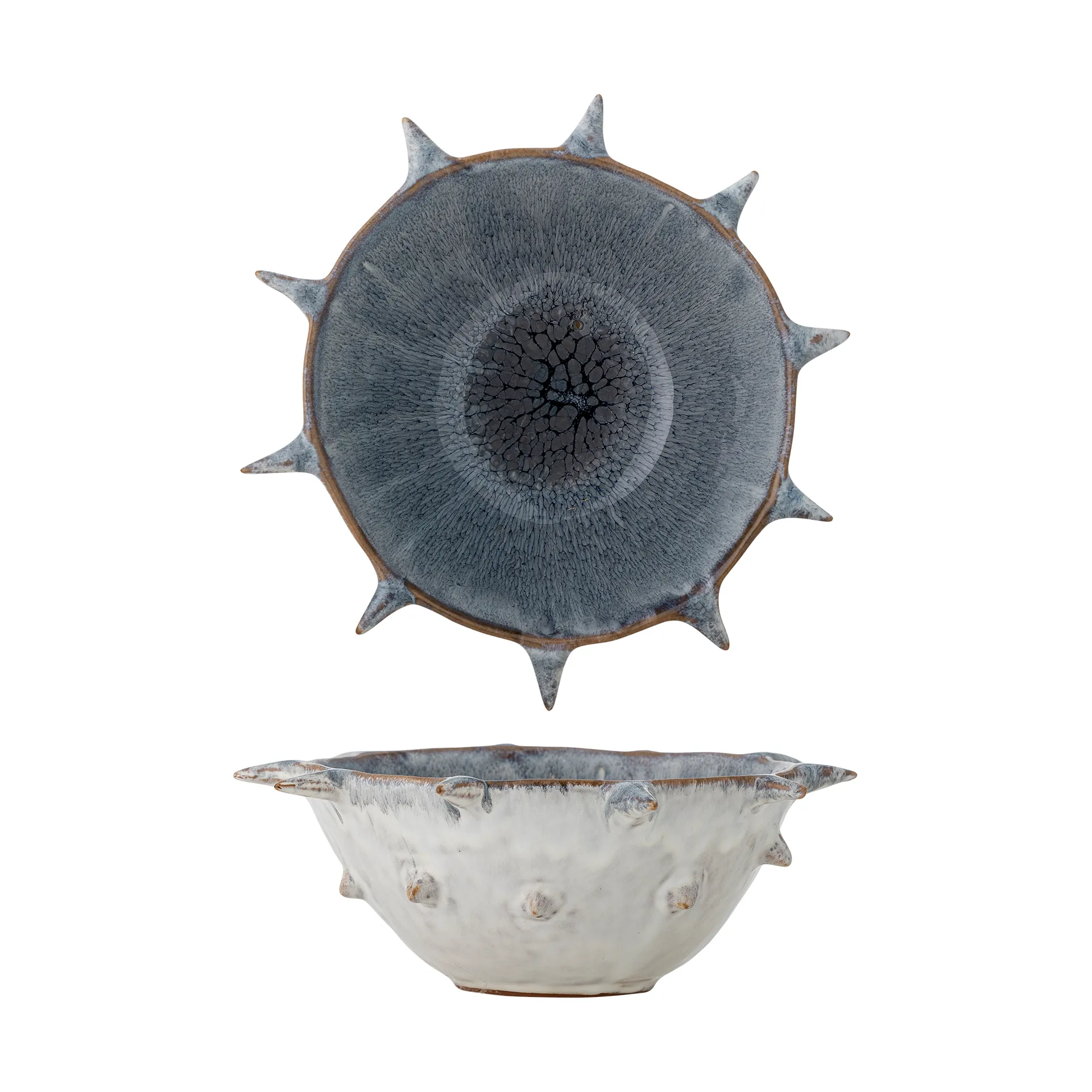 Edie bowl Ø22.5 cm, Blue Bloomingville