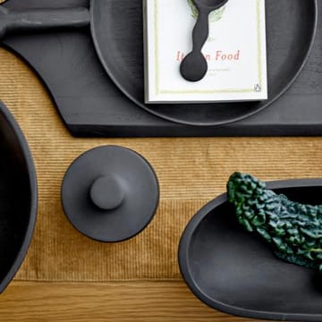 Eina tray on leg - black - Bloomingville