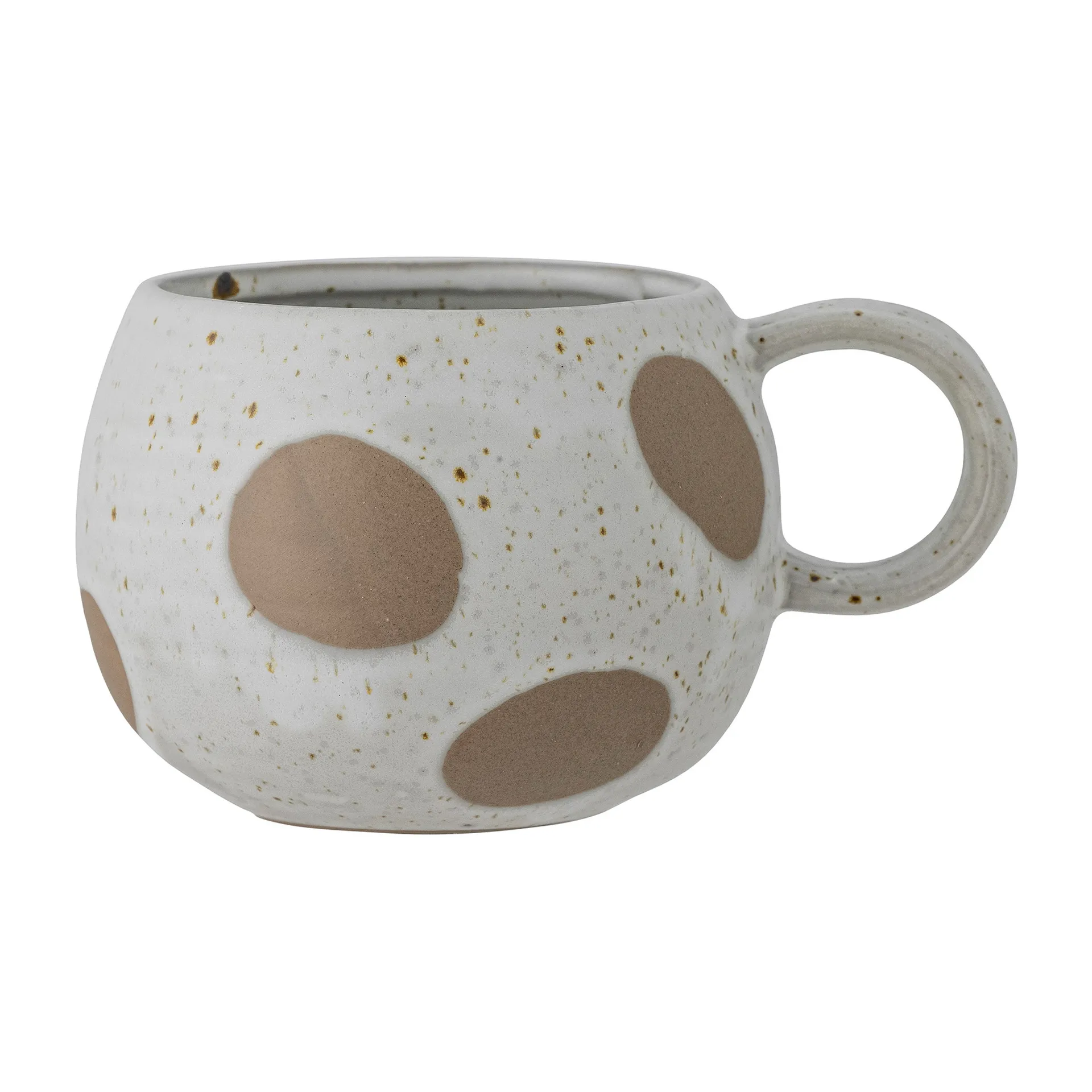 Elia cup stoneware 30 cl, Brown Bloomingville