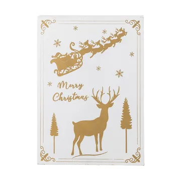 Elimar Advent Calendar with lighting - White - Bloomingville