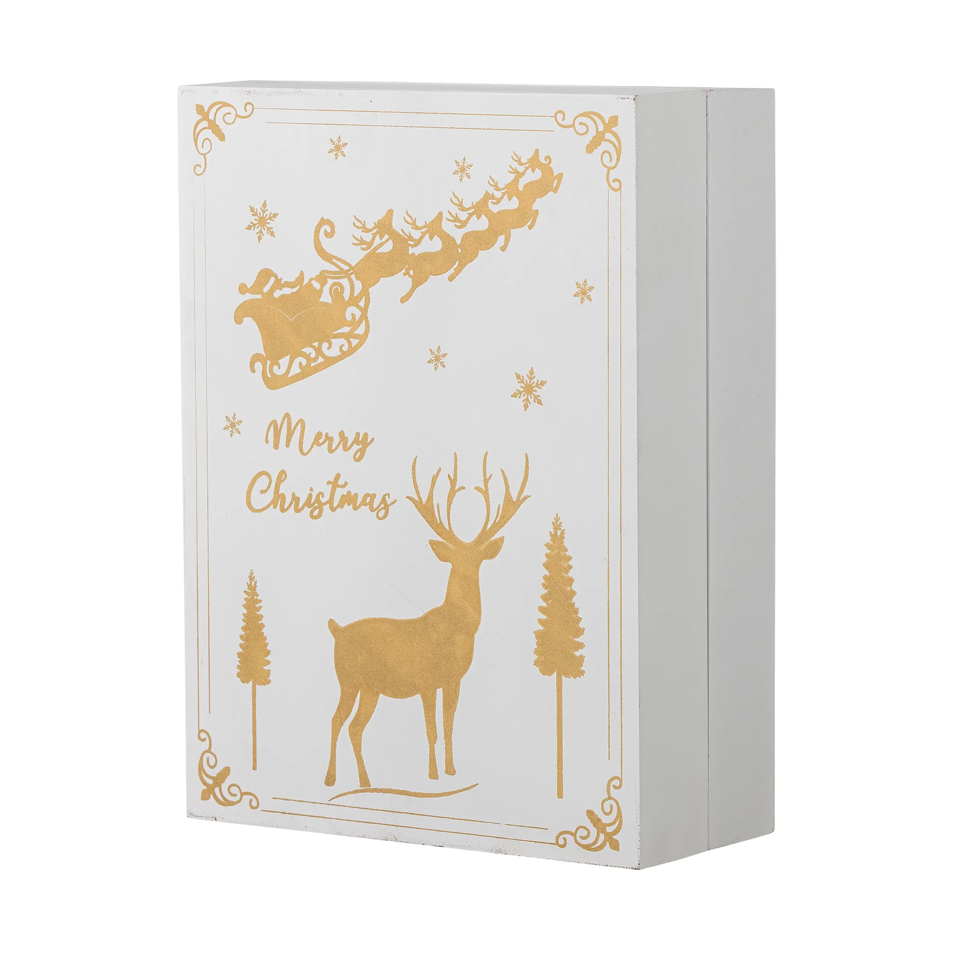 Elimar calendar with lighting, White Bloomingville