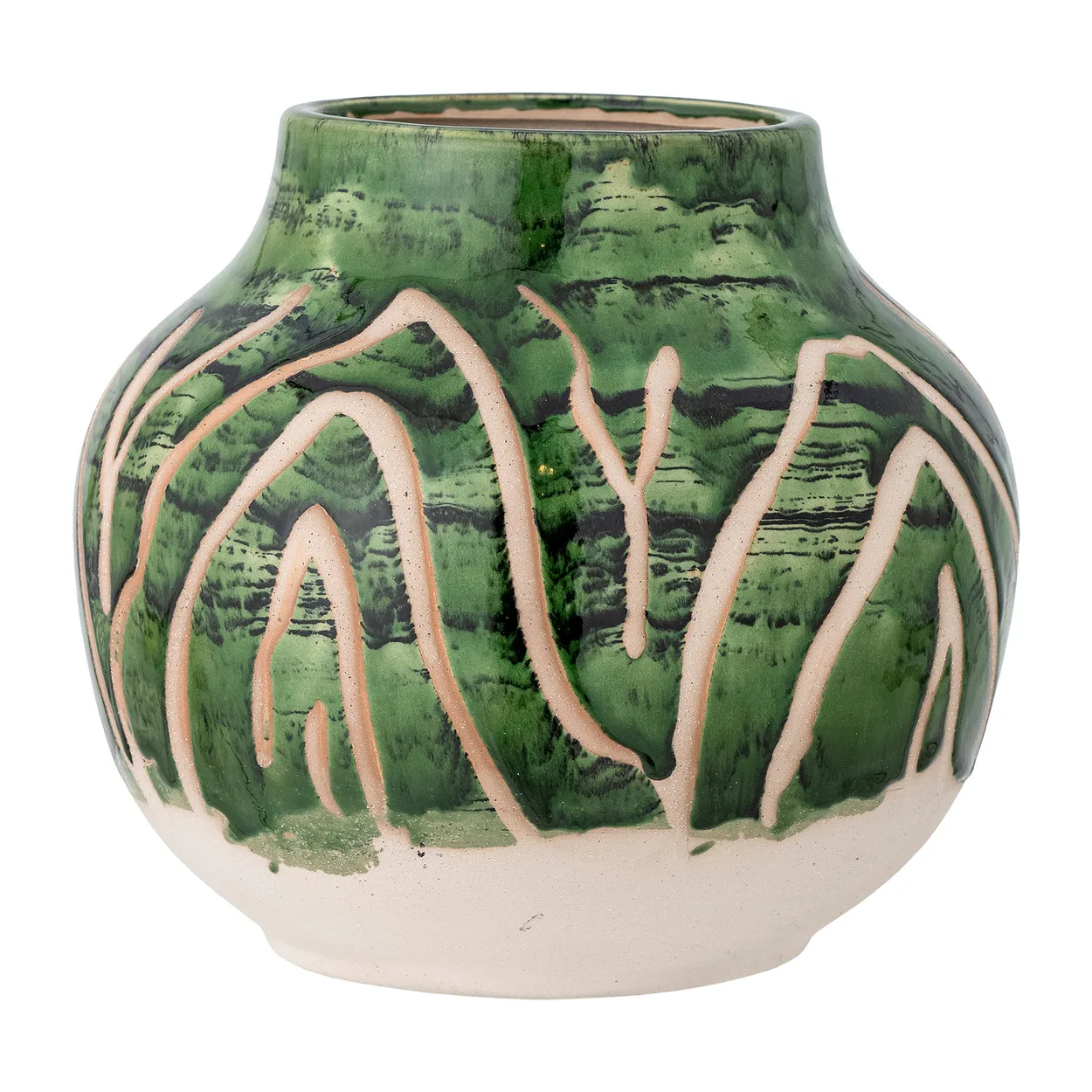 Bloomingville Eliya vase 21 cm Green