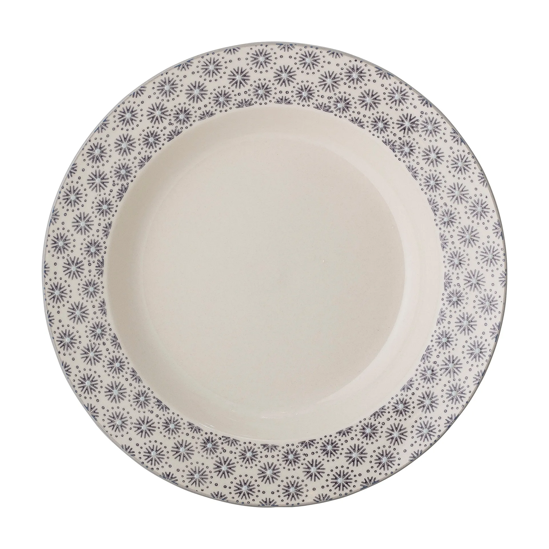 Elsa pasta plate Ø28 cm, grey Bloomingville