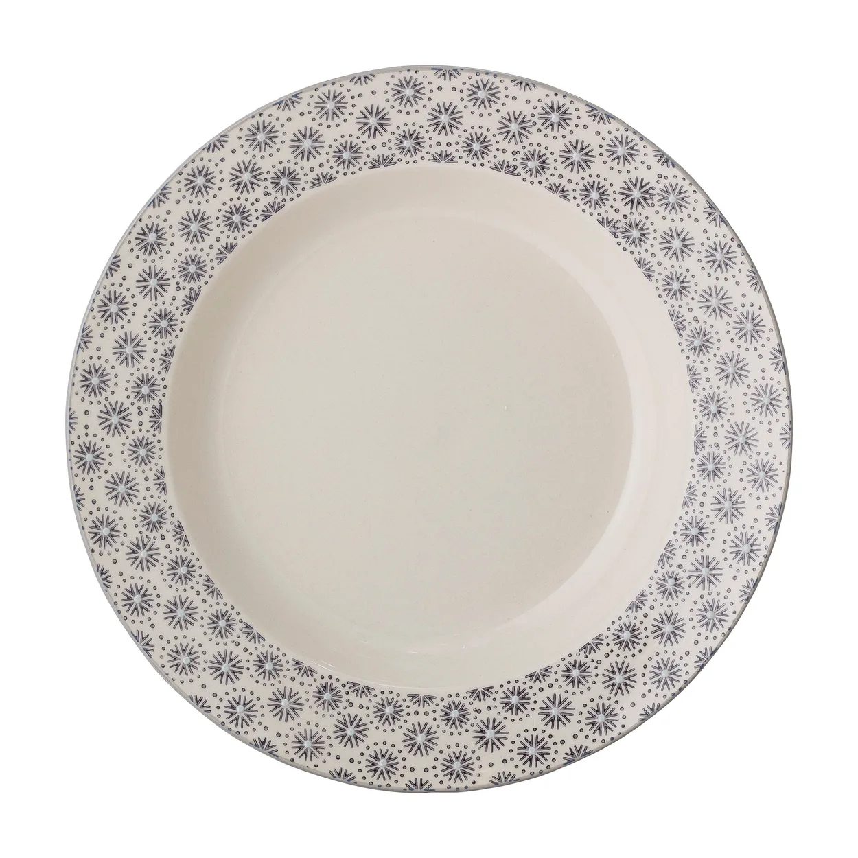 Bloomingville Elsa pasta plate o28 cm grey | Scandinavian Design | Deep plates | Grey