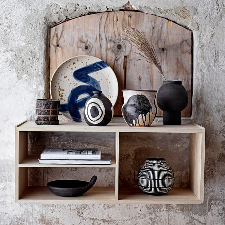 Elveda vase 14.5 cm, black Bloomingville