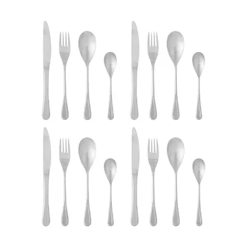 Elvera cutlery - Stainless steel, 16 pieces - Bloomingville