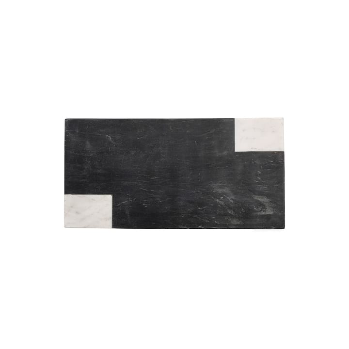 Elvia cutting board marble 23x45.5 cm - black - Bloomingville