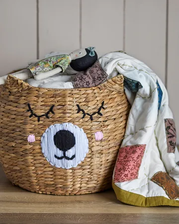 Eman storage basket Ø50x40 cm - Nature - Bloomingville