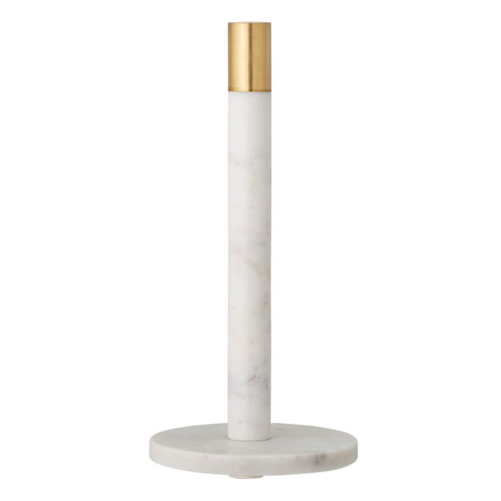 Emira kitchen paper holder marble 32 cm - white - Bloomingville