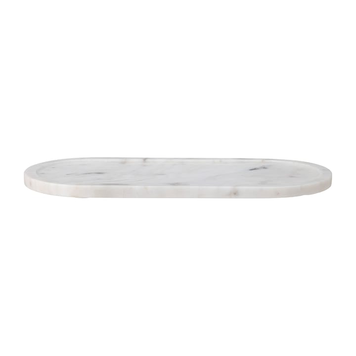 Emmaluna tray 20x45.5 cm, White marble Bloomingville