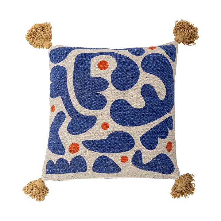 Eviaya cushion 45x45 cm - Blue - Bloomingville