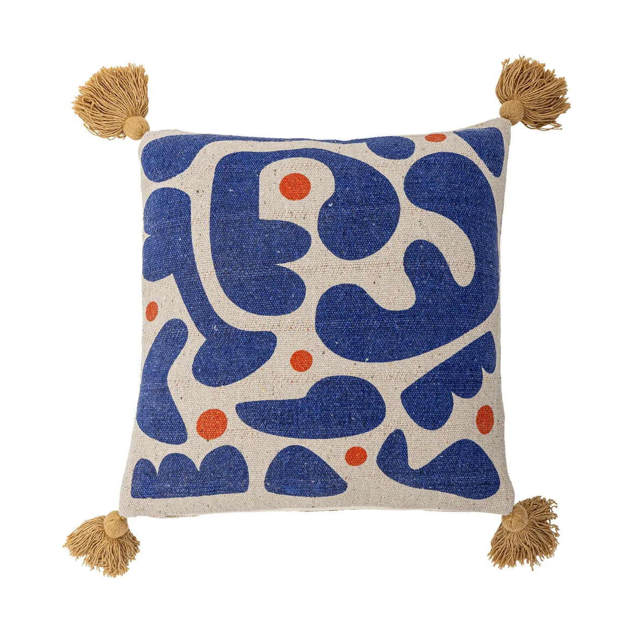Bloomingville Eviaya cushion 45x45 cm Blue | Scandinavian Design | Cushions | Blue