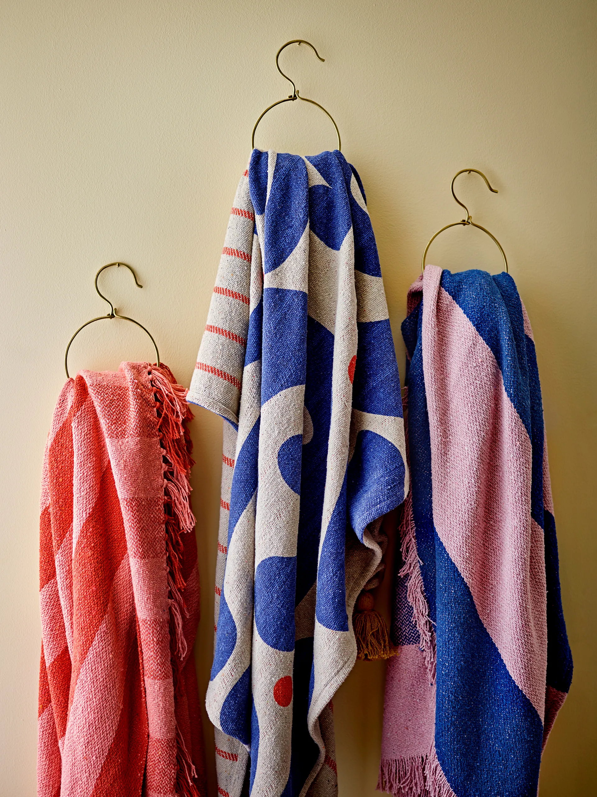 Eviaya throw 130x160 cm, Blue Bloomingville