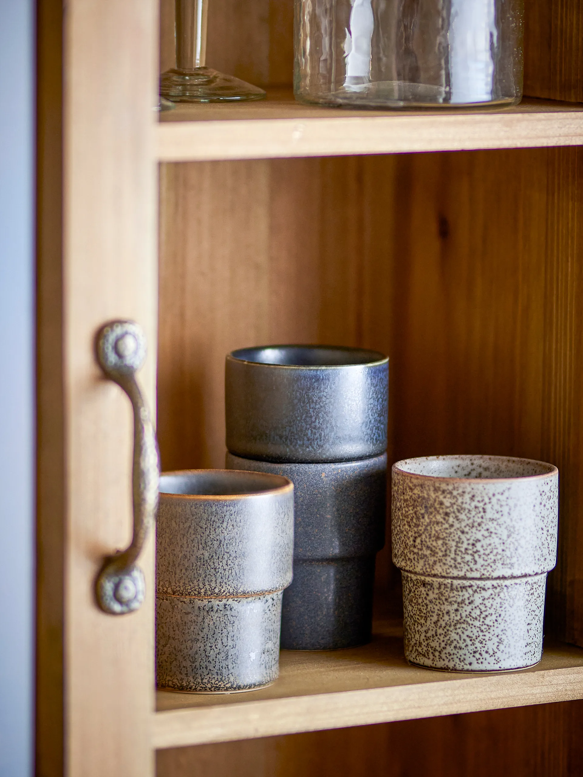 Ewan mug 4-pack, Brown Bloomingville