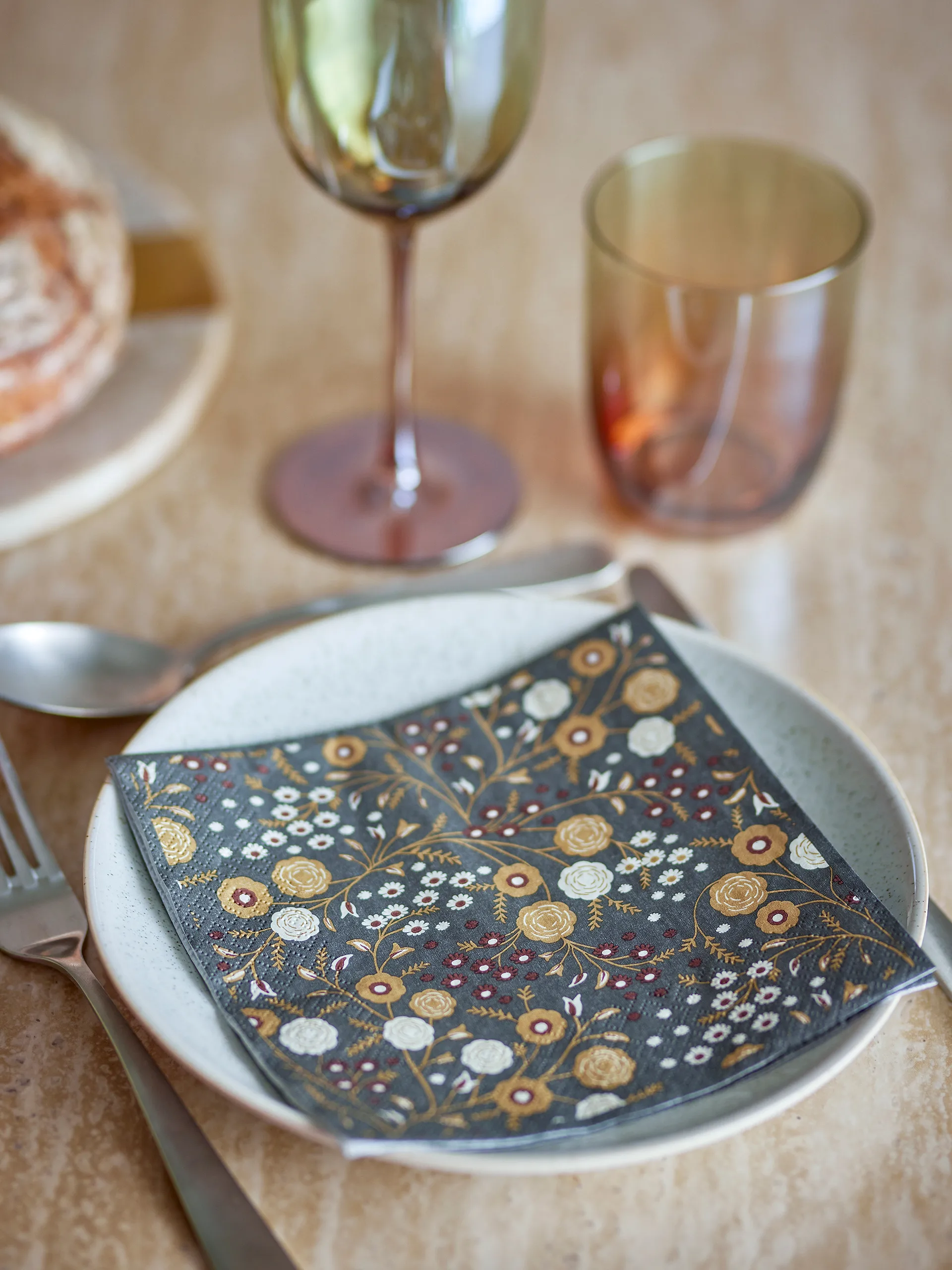 Eydis paper napkin 20-pack, Natural Bloomingville