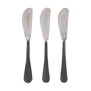 Bloomingville Fabricio butter knife 3 pieces Stainless steel