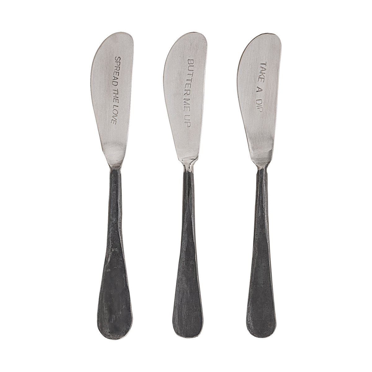 Bloomingville Fabricio butter knife 3 pieces Stainless steel