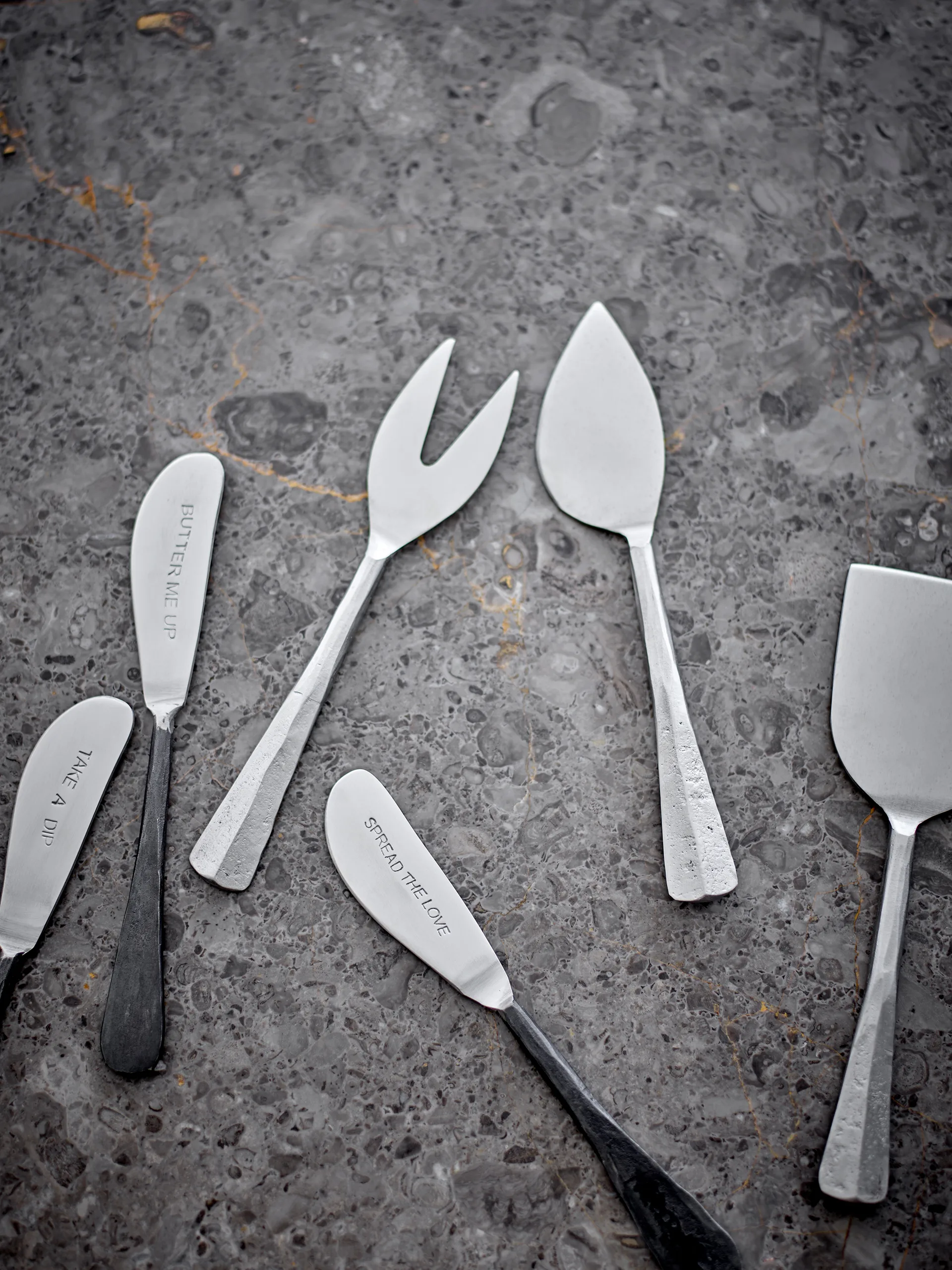 Fabricio butter knife 3 pieces, Stainless steel Bloomingville