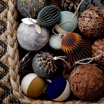Facundo Ornament bauble 3-pack - multi - Bloomingville