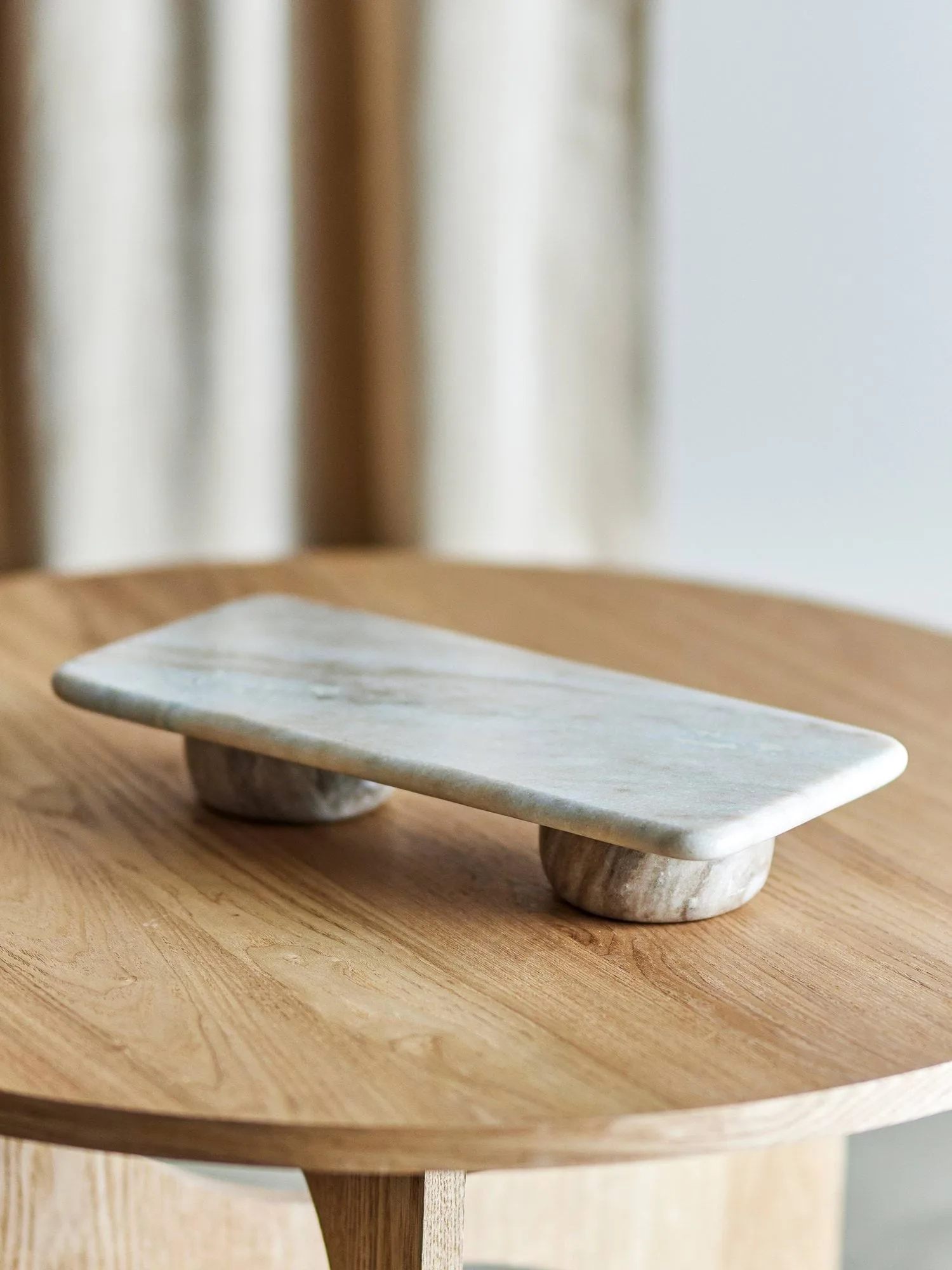 Fatin Pedestal, Grey, 38x18 cm Bloomingville