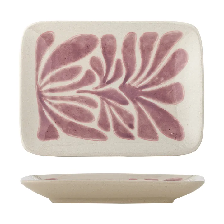 Fauni side plate - Purple, 15x11.5 cm - Bloomingville