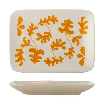 Fauni side plate - Yellow, 15x11.5 cm - Bloomingville
