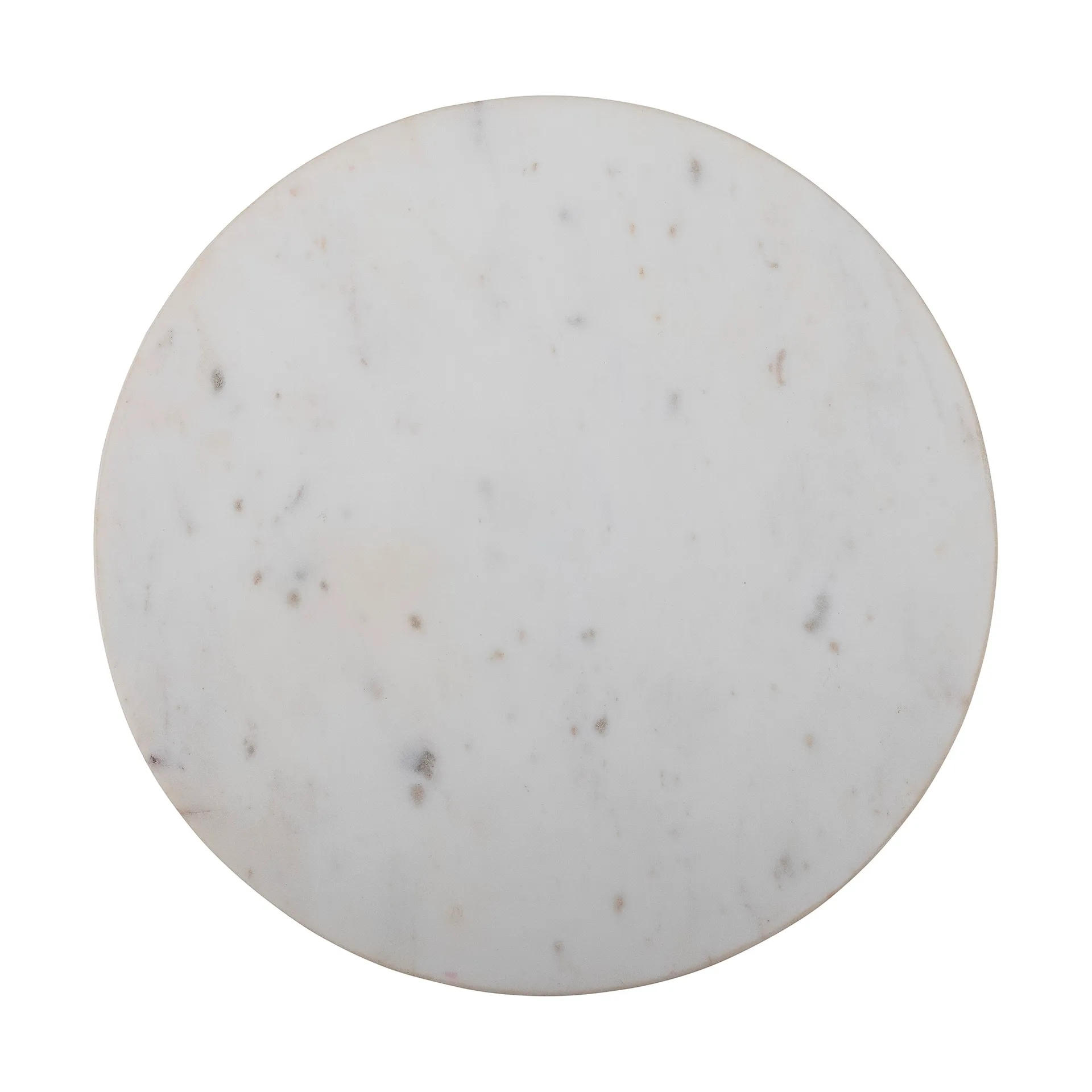 Fenya cake plate Ø30x9 cm, White marble Bloomingville