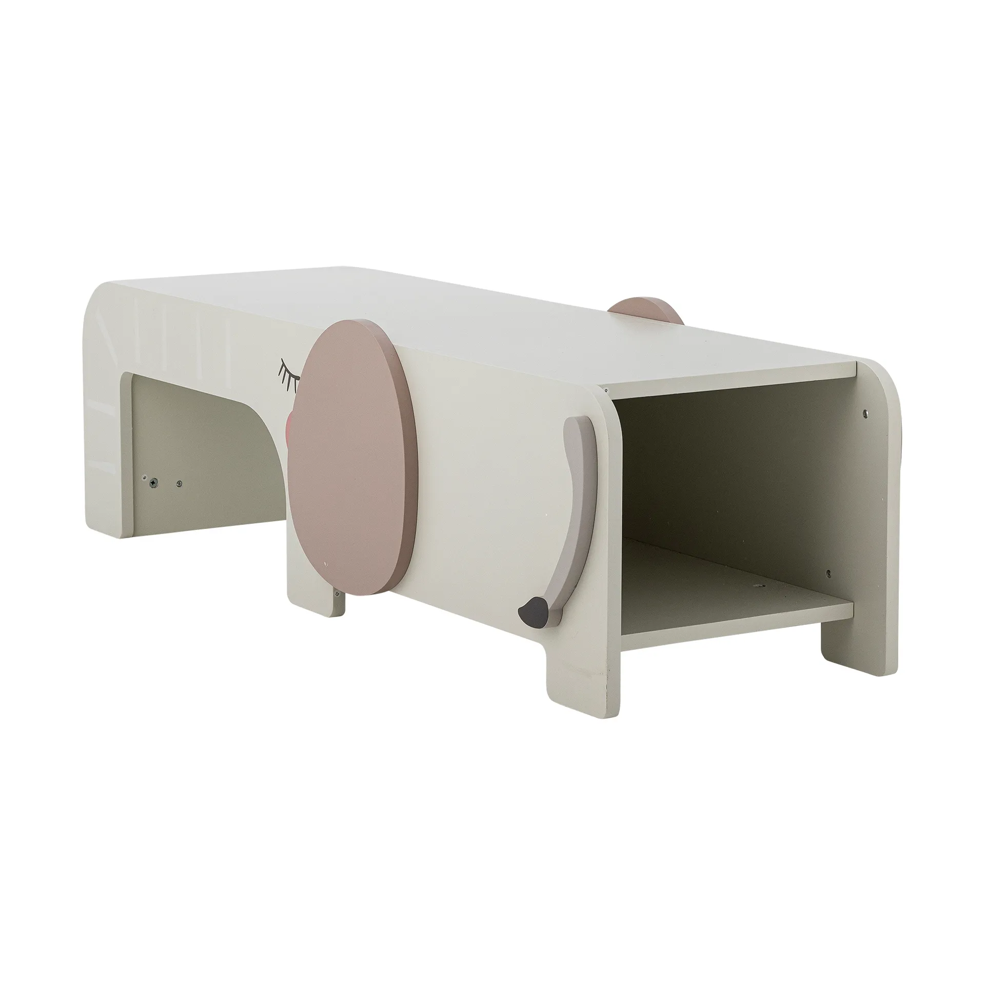 Ferdinand bench 110x32 cm, Grey Bloomingville