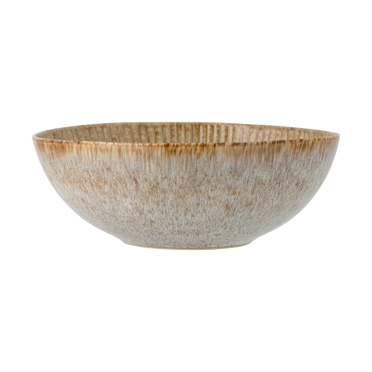 Bloomingville Fleur salad bowl o27 cm Natural | Scandinavian Design | Salad bowls | Beige