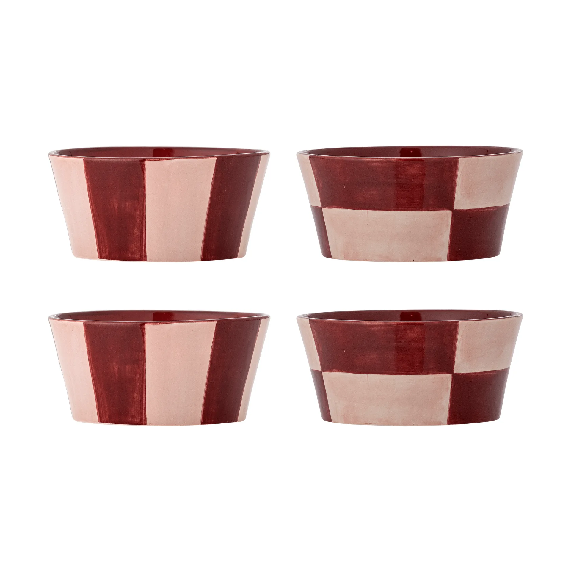 Floki bowl, Rose, 4 pieces Bloomingville