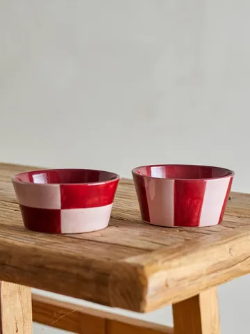 Floki bowl - Rose, 4 pieces - Bloomingville