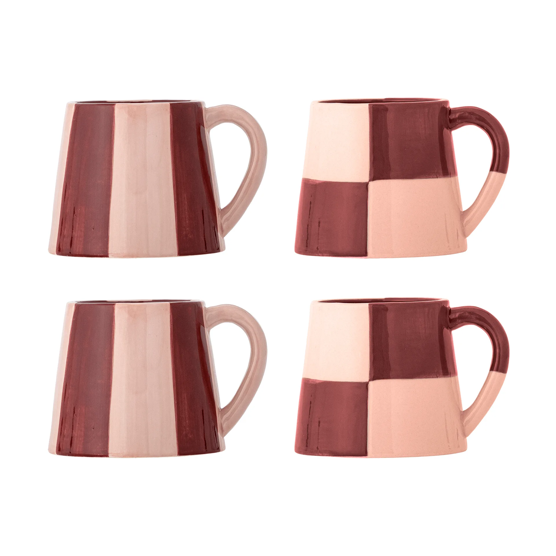 Floki mug, Rose, 4 pieces Bloomingville