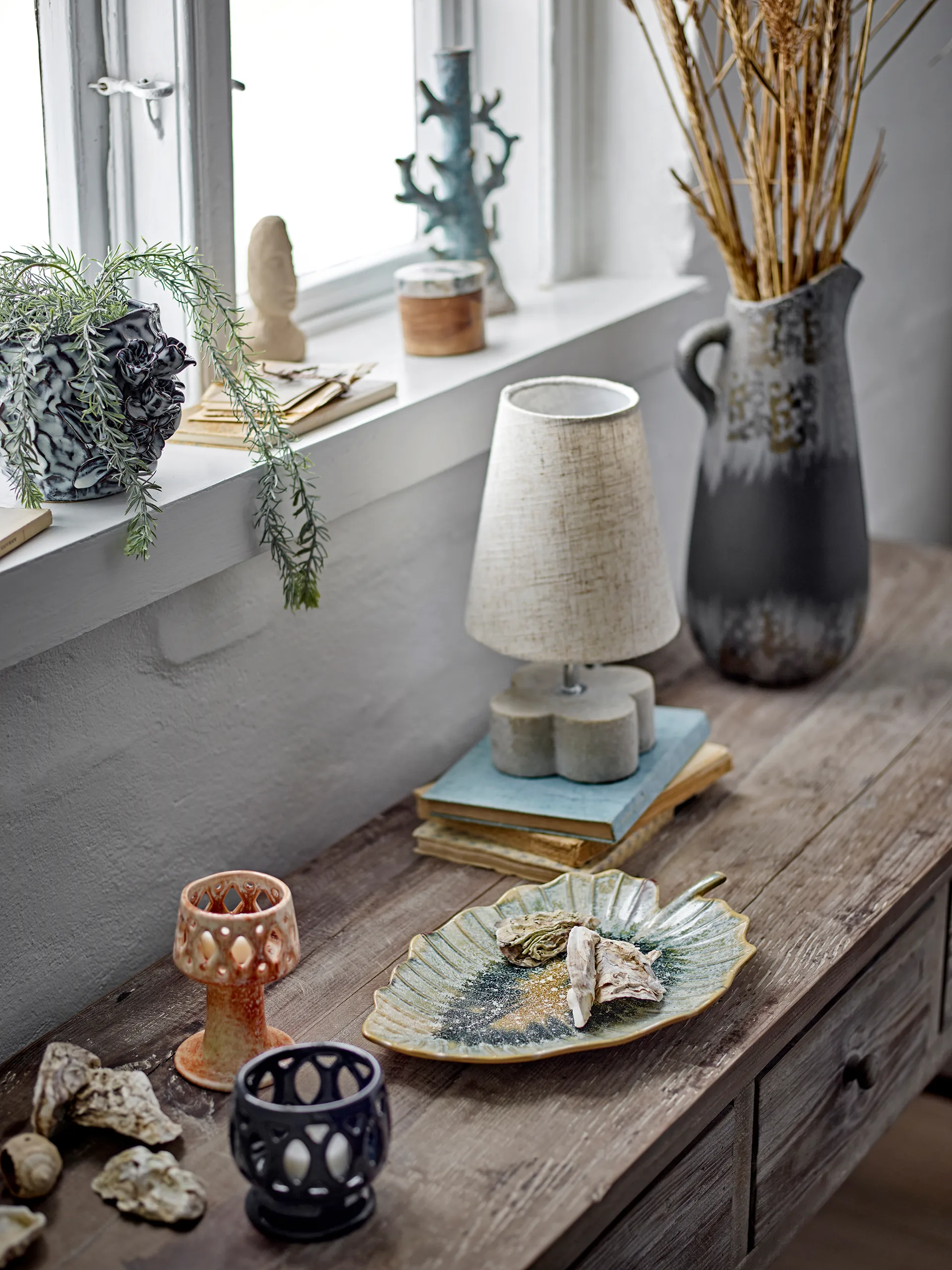 Foglio table lamp Ø16 cm, Natural Bloomingville