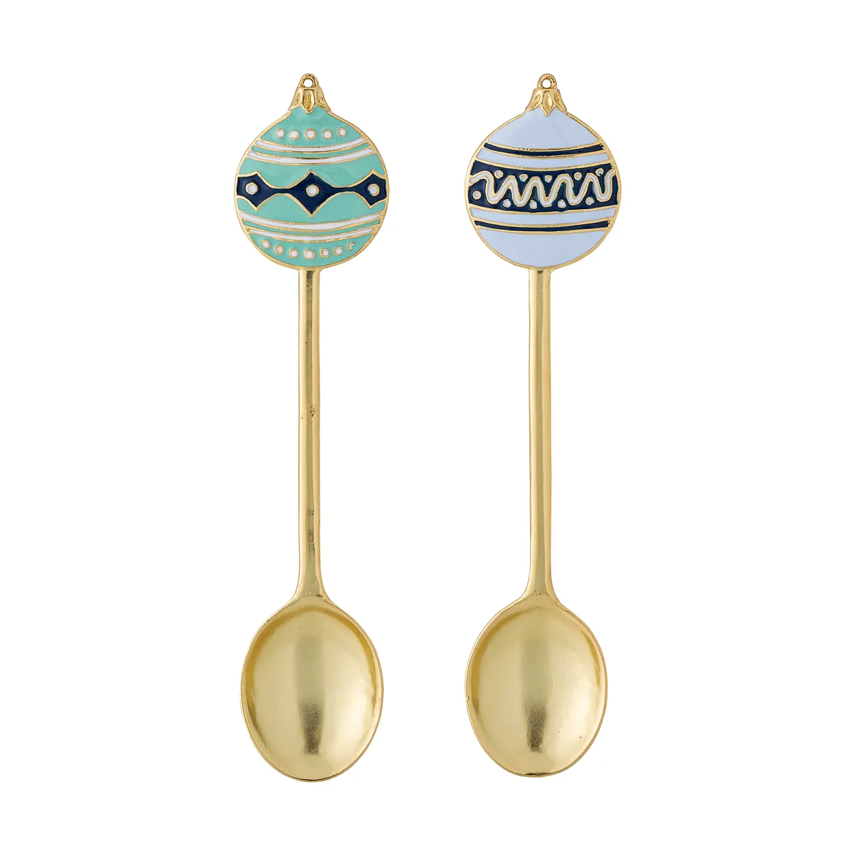 Bloomingville Freydis spoon 2-pack Blue | Scandinavian Design | Table cutlery | Blue