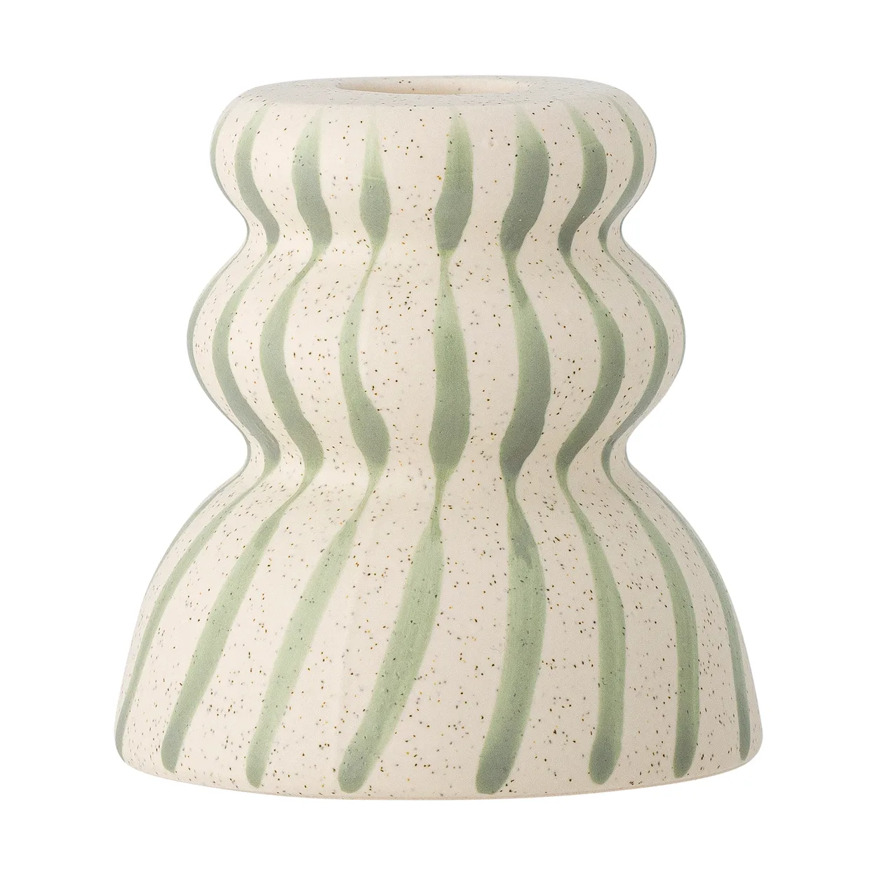 Bloomingville Gabin candle holder 8 cm Green | Scandinavian Design | Tea light holders, lanterns & candle dishes | Green