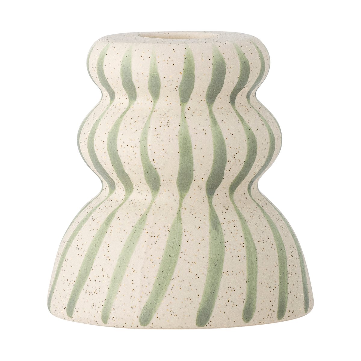 Bloomingville Gabin candle holder 8 cm Green | Scandinavian Design | Tea light holders, lanterns & candle dishes | Green