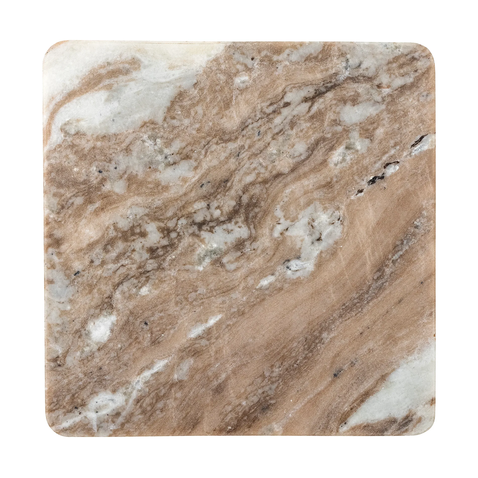 Gabrielle trivet 20x20 cm, Grey marble Bloomingville