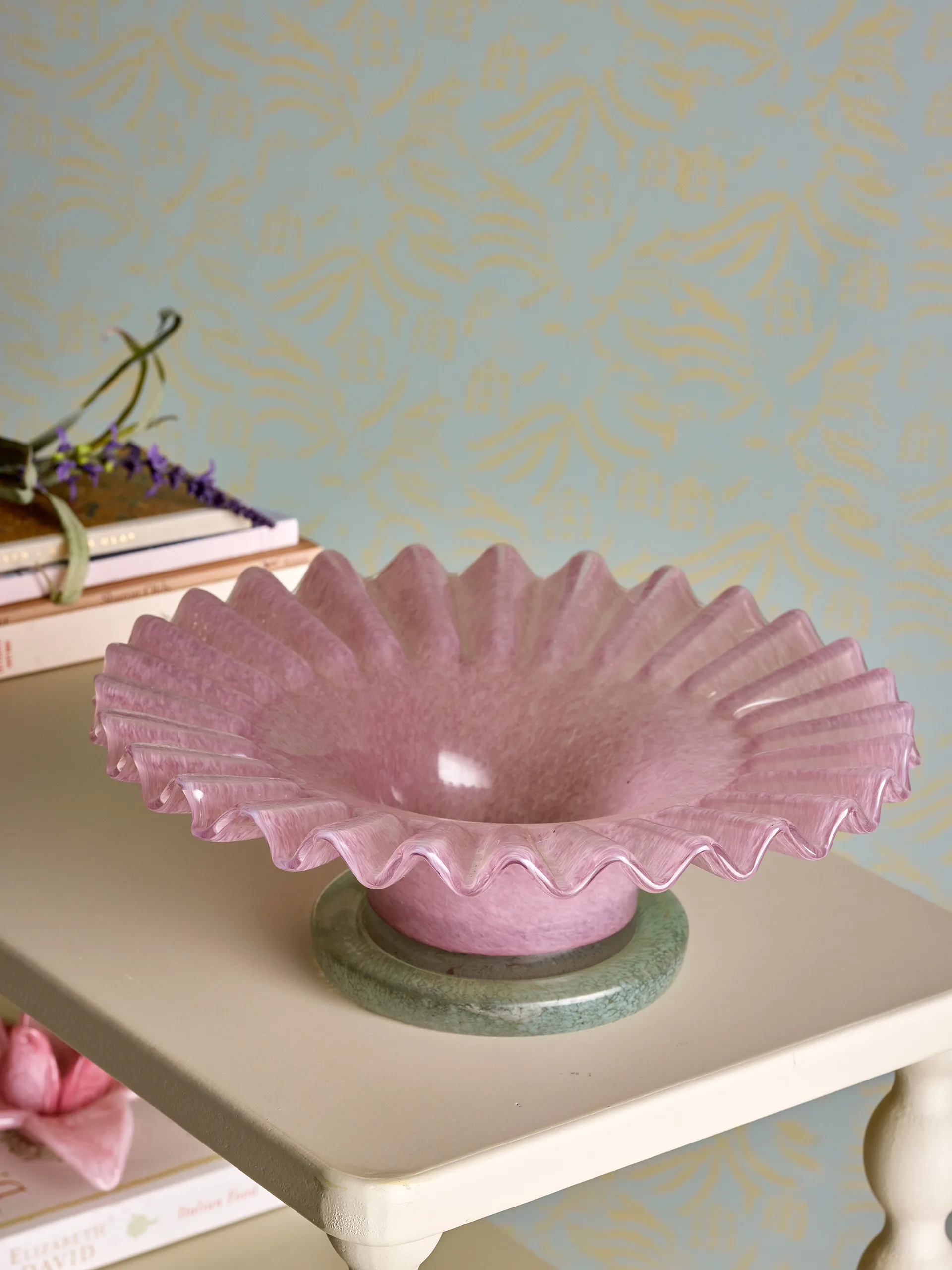Garnet decorative bowl Ø29 cm, Rose Bloomingville
