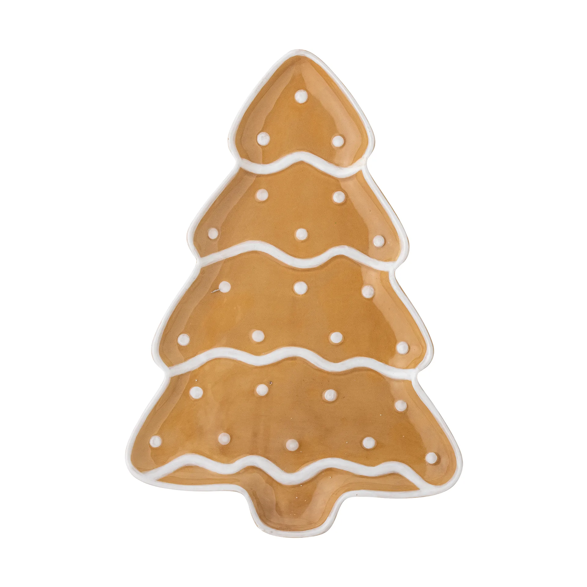 Ginnie serving tray 33x23 cm, Brown Bloomingville