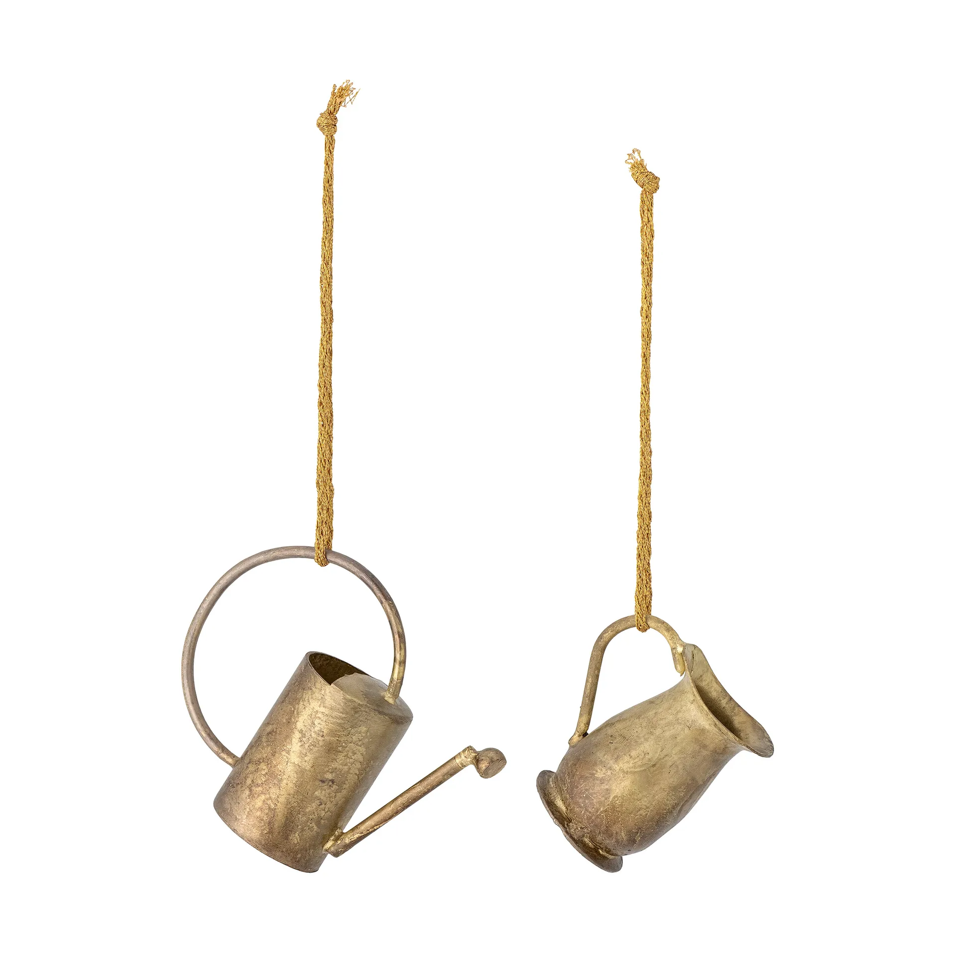 Gracia Christmas tree decorations brass 2 pieces, Jugs Bloomingville