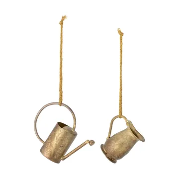 Gracia Christmas tree decorations brass 2 pieces - Jugs - Bloomingville
